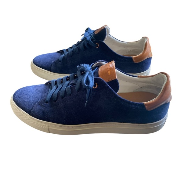 GOODMAN mens EDGE LO PREMIUM SUEDE SNEAKER SZ 10 - Picture 3 of 12